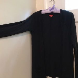Madewell black 100% cotton cardigan